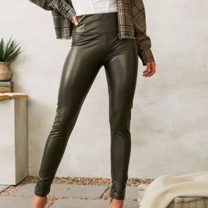 Faux Leather Leggings